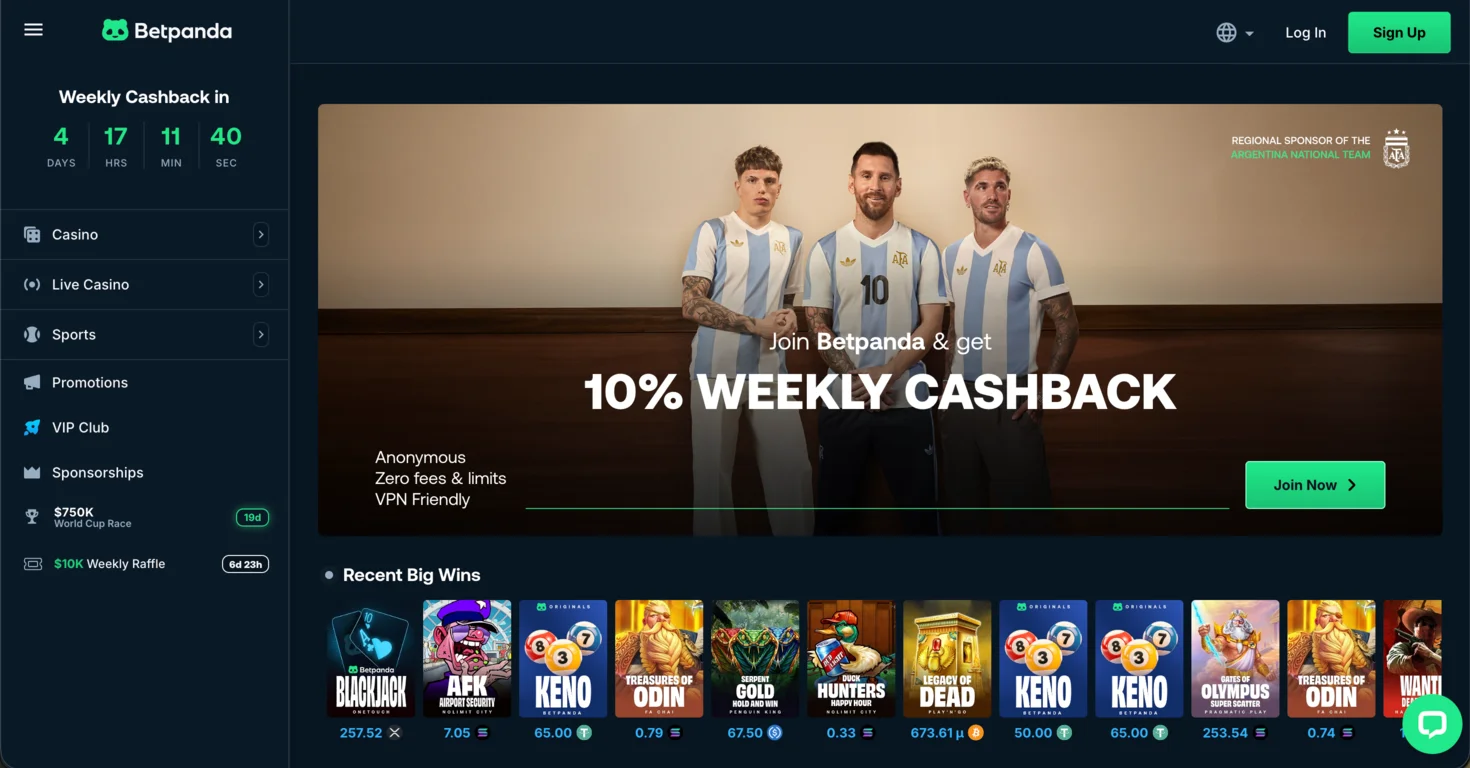 Betpanda: casino without verification
