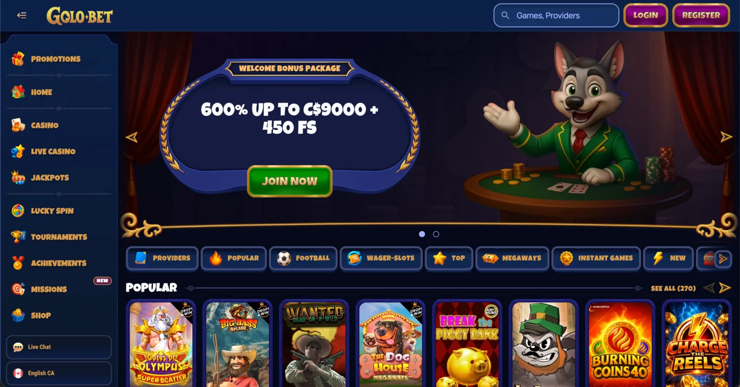 Golobet: best online casino payouts