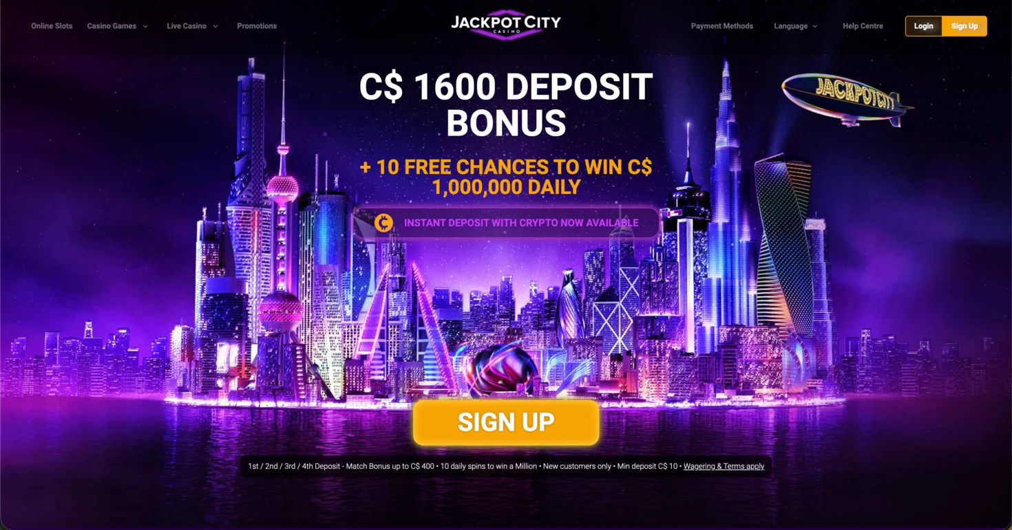 Jackpot City: best payout online casino