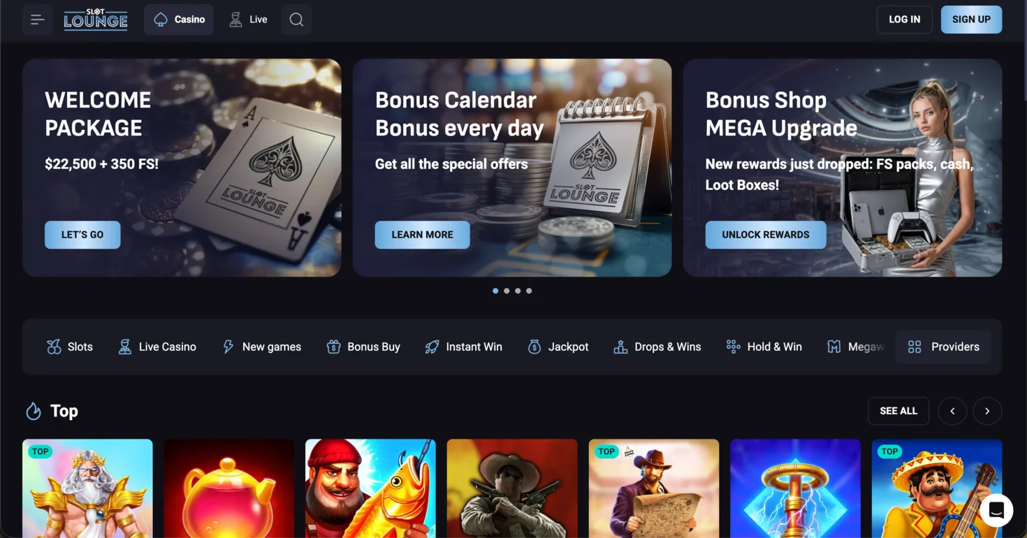 SlotLounge: Best online casino for canadians
